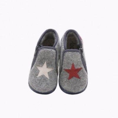 BOPY - Chaussons America - Gris BOPY - Chaussons America - Gris