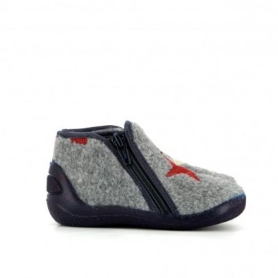 BOPY - Chaussons America - Gris BOPY - Chaussons America - Gris
