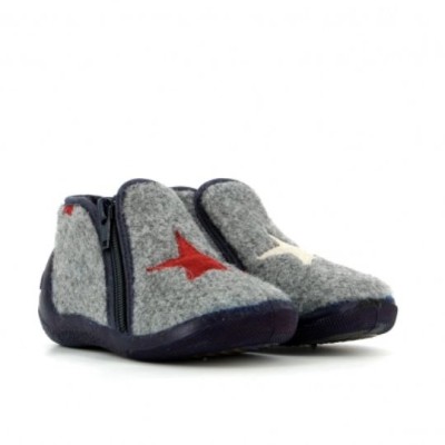 BOPY - Chaussons America - Gris BOPY - Chaussons America - Gris