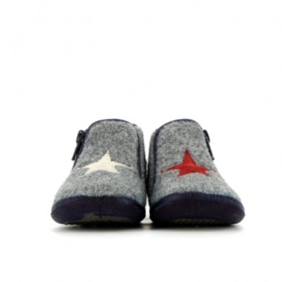 BOPY - Chaussons America - Gris BOPY - Chaussons America - Gris