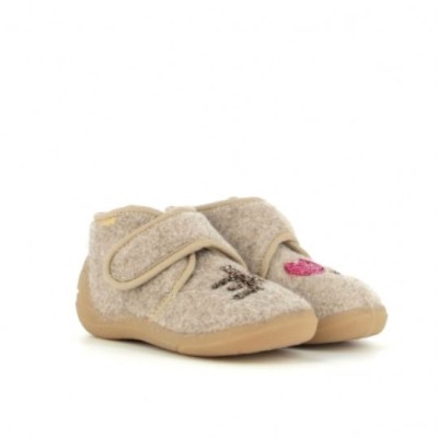 BOPY - Chaussons Amour - Beige