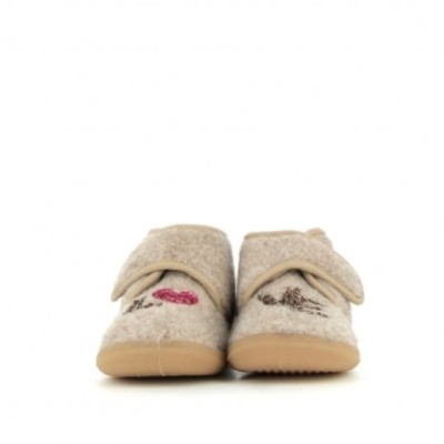 BOPY - Chaussons Amour - Beige
