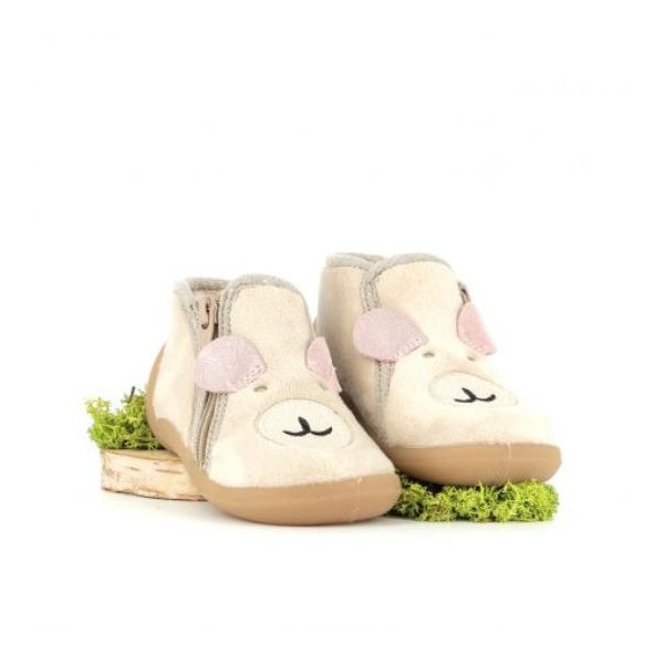 BOPY - Chaussons Animo - Rose