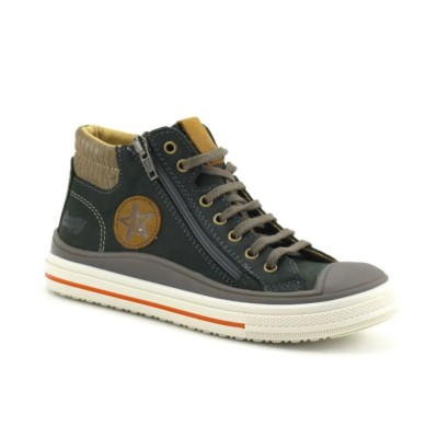 BOPY - Baskets Velvet - Vert BOPY - Baskets Velvet - Vert