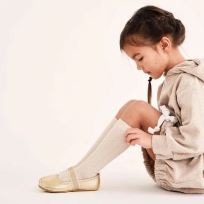 Bisgaard - Ballerines Enfants Ballet Gold Bisgaard - Ballerines Enfants Ballet Gold