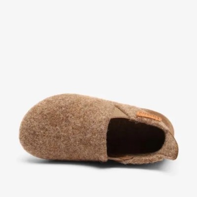 Bisgaard - Chaussons en Laine Naturelle - Camel