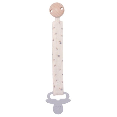 WOOLY ORGANIC - Attache tétine en mousseline Flowers WOOLY ORGANIC - Attache tétine en mousseline Flowers
