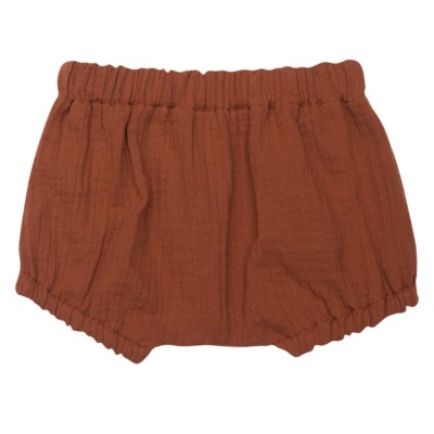 WOOLY ORGANIC - Bloomers en mousseline Caramel WOOLY ORGANIC - Bloomers en mousseline Caramel