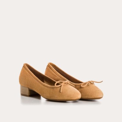 Reqins – Ballerines ALMA Peau – Camel Reqins – Ballerines ALMA Peau – Camel