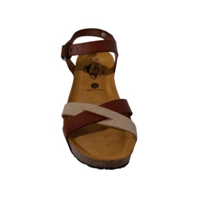 PLAKTON - Sandales So Final Oro Camello