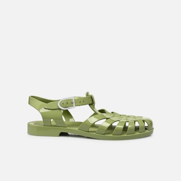 MEDUSE - Sandales Sun - Olive