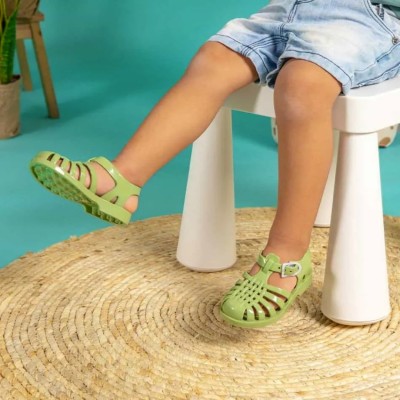 MEDUSE – Sandales Sun Enfant – Olive