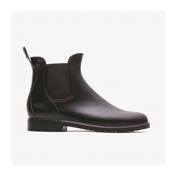 MÉDUSE - Bottines de pluie Homme Jom Noir