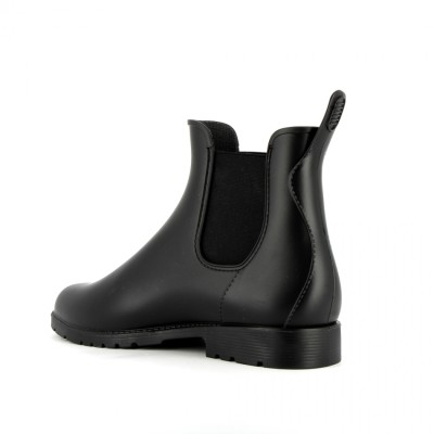 MÉDUSE - Bottines de pluie Homme Jom Noir MÉDUSE - Bottines de pluie Homme Jom Noir