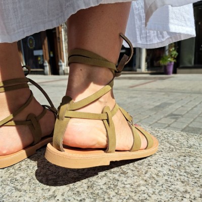 THELUTO - Sandales Alexandre - Kaki