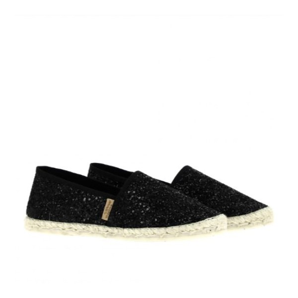 LA MAISON DE L'ESPADRILLE - Espadrille Pailletée Noir