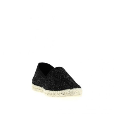 LA MAISON DE L'ESPADRILLE - Espadrille Pailletée Noir LA MAISON DE L'ESPADRILLE - Espadrille Pailletée Noir