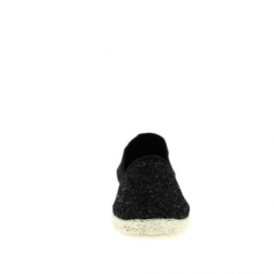 LA MAISON DE L'ESPADRILLE - Espadrille Pailletée Noir LA MAISON DE L'ESPADRILLE - Espadrille Pailletée Noir