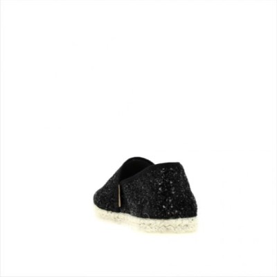 LA MAISON DE L'ESPADRILLE - Espadrille Pailletée Noir LA MAISON DE L'ESPADRILLE - Espadrille Pailletée Noir
