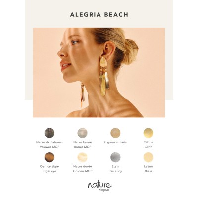 NATURE bijoux Collier Alegria Beach.