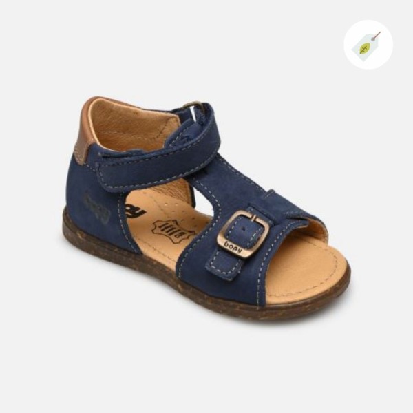 BOPY - Sandales Rafin Bleu