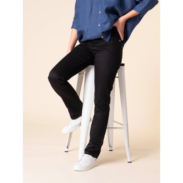 1083 - Pantalon 254 Fuselé - Noir