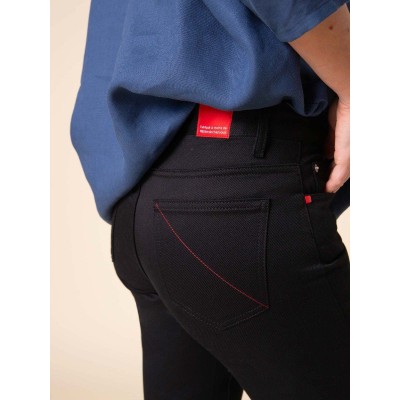 1083 - Pantalon 254 Fuselé - Noir