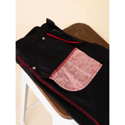 1083 - Pantalon 254 Fuselé - Noir