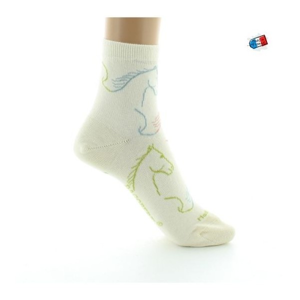 DAGOBERT - Chaussettes Courtes Cheval