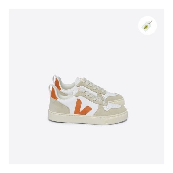 VEJA - Baskets Small V10 Fury Almond