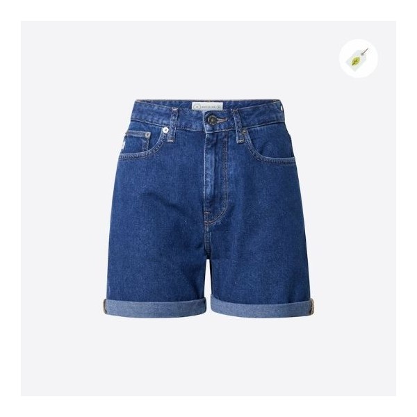 MUD JEANS - Short en jean Marilyn Bleu Indigo