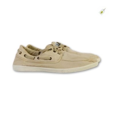 NATURAL WORLD – Chaussures Bateau Old Elbrus Camel