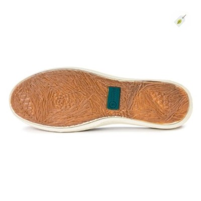 NATURAL WORLD – Chaussures Bateau Old Elbrus Olive