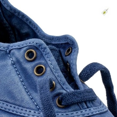 NATURAL WORLD – Chaussures en toile LAVANDA Marine