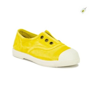 NATURAL WORLD – Chaussures en toile Jaune NATURAL WORLD – Chaussures en toile Jaune