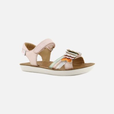 SHOO POM - Sandales Goa Bubulle Pink Silver