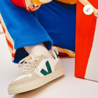 VEJA - Baskets Enfant Small V10 Brittany Almond