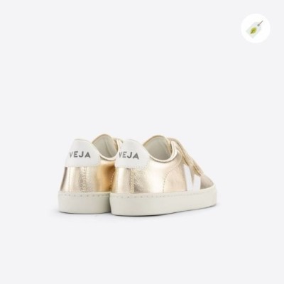 VEJA - Baskets Enfant Small Esplar Platine White VEJA - Baskets Enfant Small Esplar Platine White