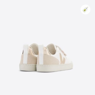 VEJA - Baskets Enfant Small V10 Multico Shiny