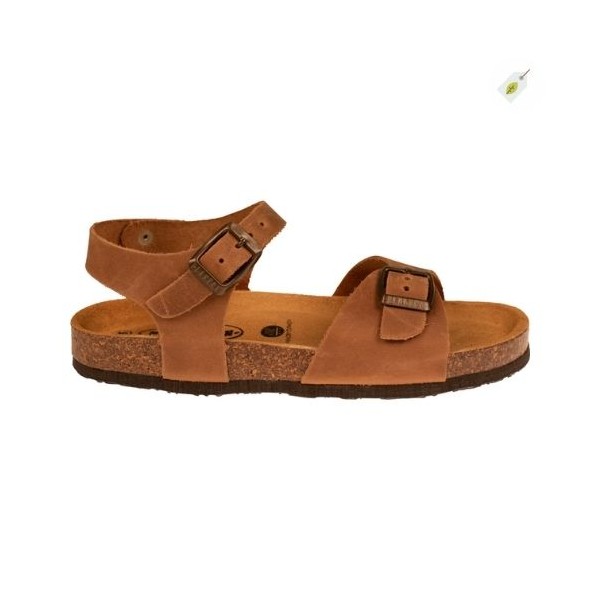 PLAKTON – Nu-pieds en cuir Louis Roble