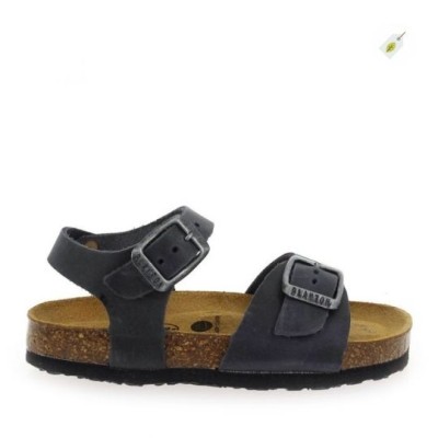 PLAKTON – Nu-pieds en cuir Louis Marine