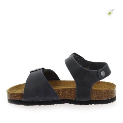 PLAKTON – Nu-pieds en cuir Louis Marine
