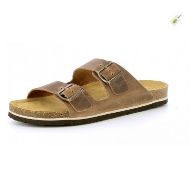PLAKTON - Nu-pieds BARNA en cuir Roble PLAKTON - Nu-pieds BARNA en cuir Roble