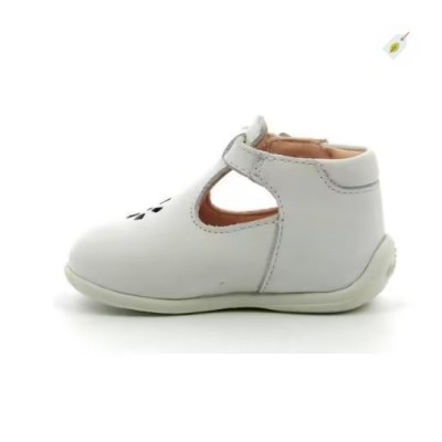 ASTER - Ballerines bébé Odjumbo blanches