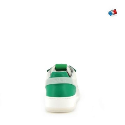 Méduse - Baskets Femme Sakura 201 Blanc/Gazon Méduse - Baskets Femme Sakura 201 Blanc/Gazon