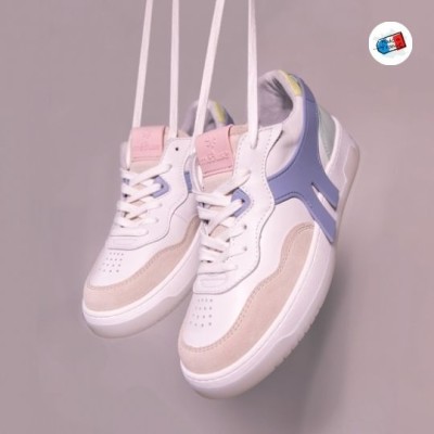 Méduse - Baskets Femme Sakura 201 Blanc/Pastel Méduse - Baskets Femme Sakura 201 Blanc/Pastel