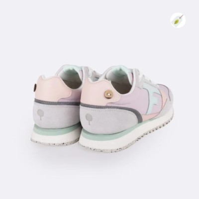 Faguo - Baskets ELM Roses & Grises