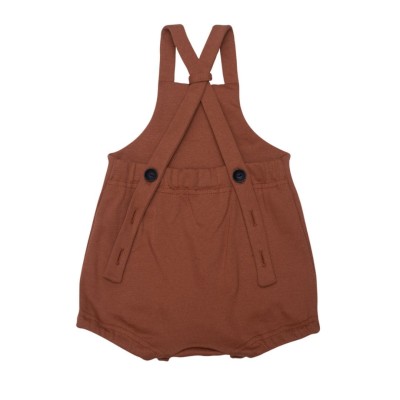 WOOLY ORGANIC - Barboteuse Caramel WOOLY ORGANIC - Barboteuse Caramel