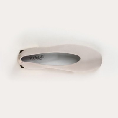 Reqins - Ballerines Zaelly Cuir Off White