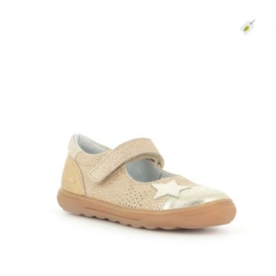 Bopy - Ballerines en Cuir Smalocal Or